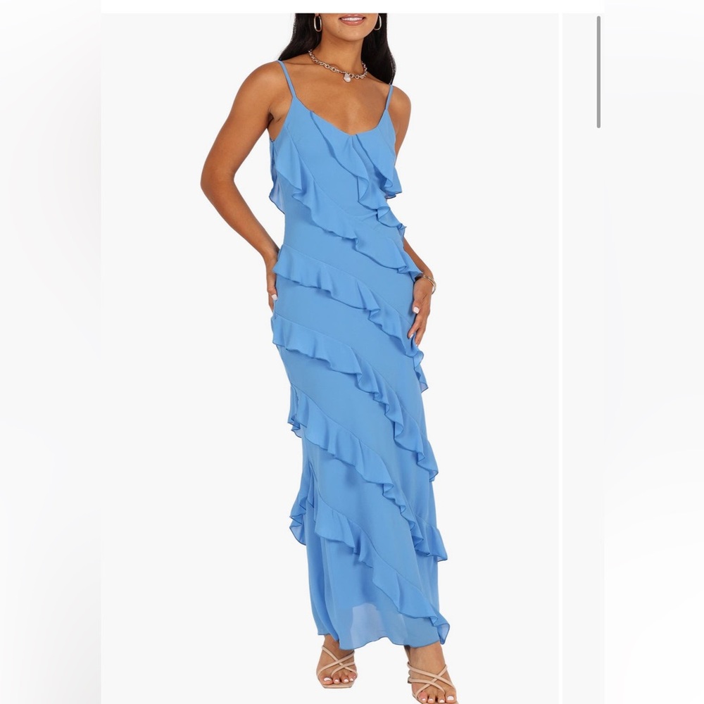 Blue Petal & Pup Formal Dress Gown